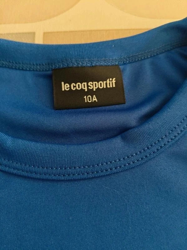 Le Coq Sportif blue jersey size 10 years – photo 7
